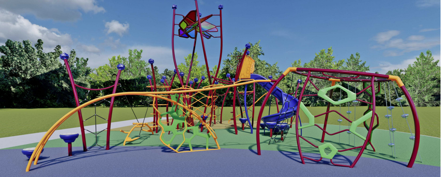 playground final rendering - oak hill